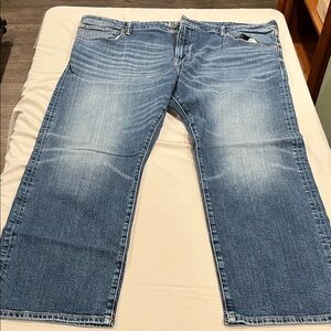 American Eagle Outfitters Relaxed Fit Blue Jeans